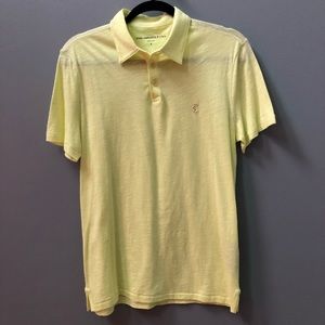 John Varvatos USA yellow polo